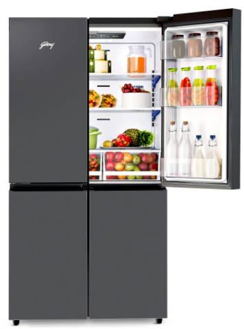 RM EONVELVET 685 RIT GR BK 670 L Inverter Frost Free French Door Refrigerator