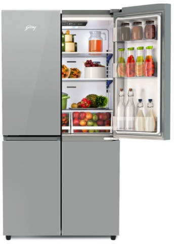 RM EONVELVET 685 RIT IN ST 670 L 4 Star Inverter Frost Free French Door Refrigerator