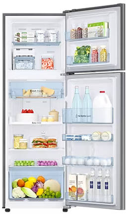 RT30C3733BX 256 L 3 Star Inverter Frost Free Double Door Refrigerator