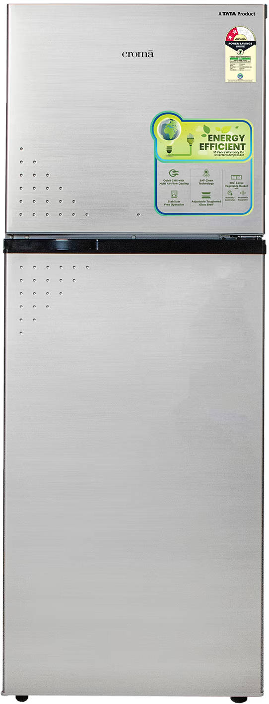 CRLR256FIC276232 256 L 2 Star Inverter Frost Free Double Door Refrigerator