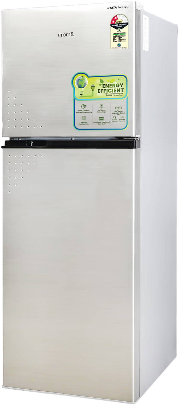 CRLR256FIC276232 256 L 2 Star Inverter Frost Free Double Door Refrigerator