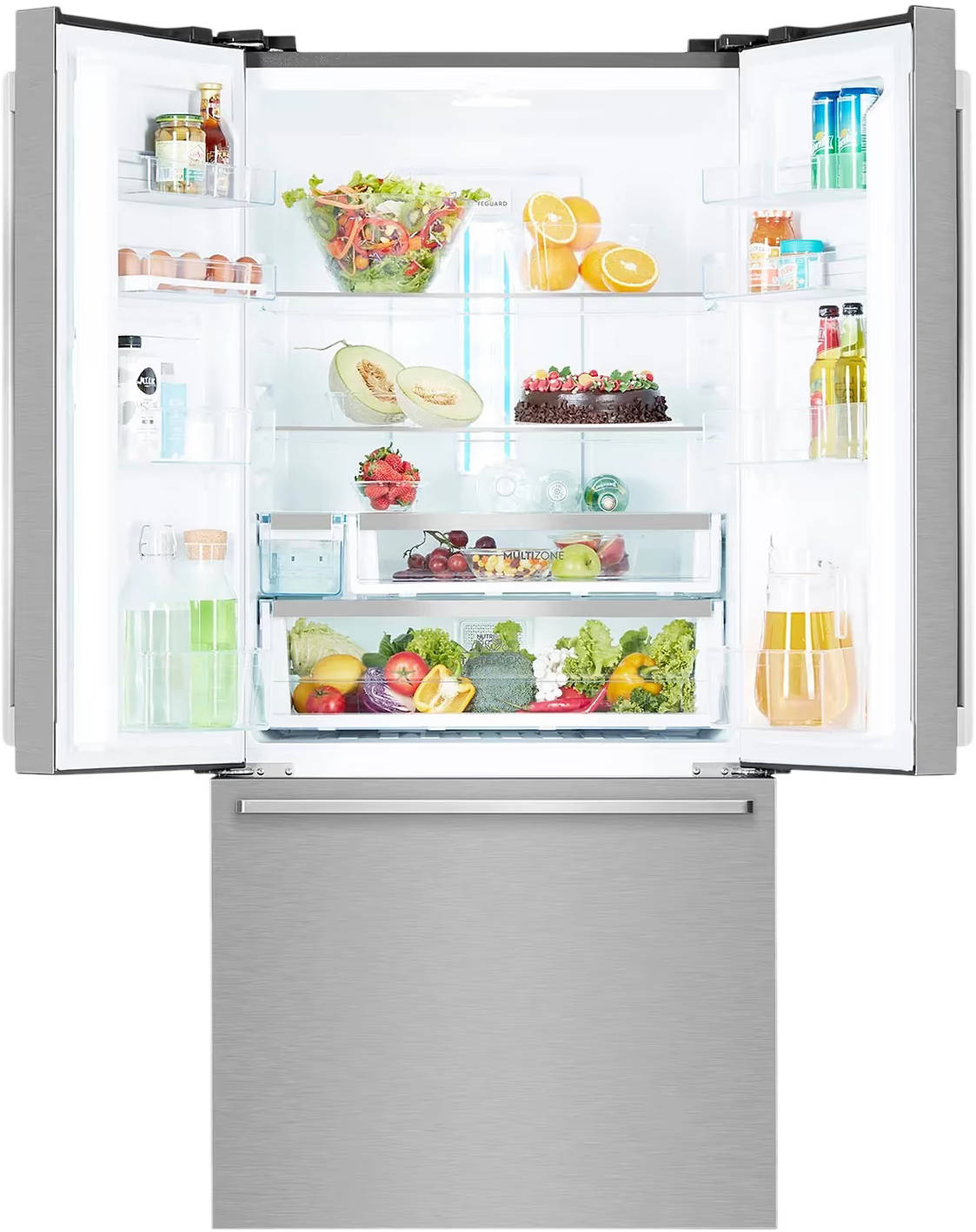 UltimateTaste 700 EHE5224C-A 524 L 2 Star Inverter Frost Free French Door Refrigerator