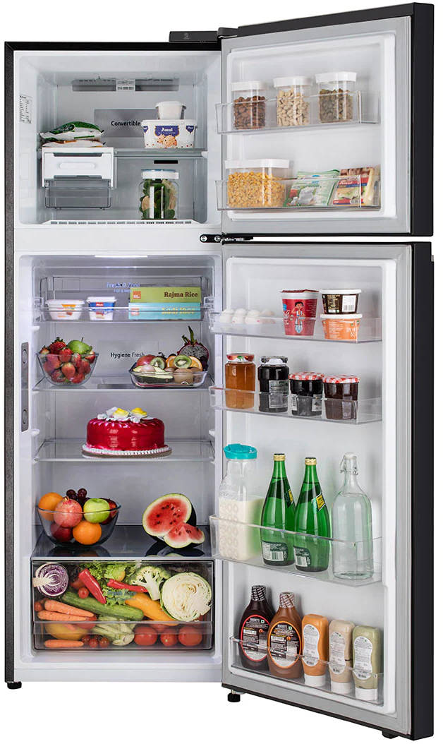GL-T342VESX 340 L 3 Star Inverter Frost Free Double Door Refrigerator