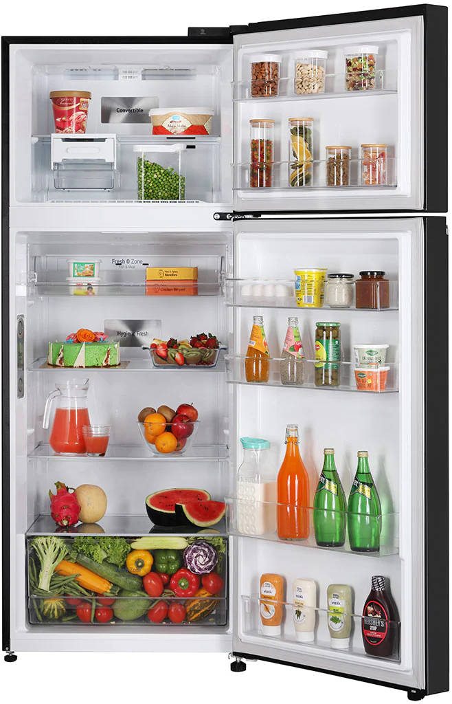 GL-T412VESX 408 L 3 Star Inverter Frost Free Double Door Refrigerator
