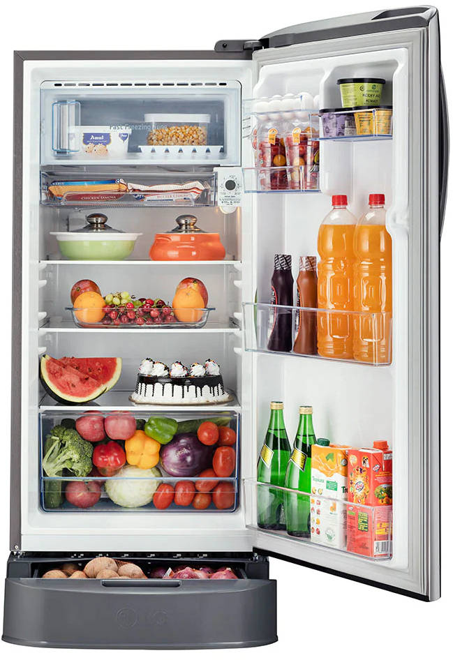 GL-D211HPZZ 204 L 5 Star Inverter Direct Cool Single Door Refrigerator