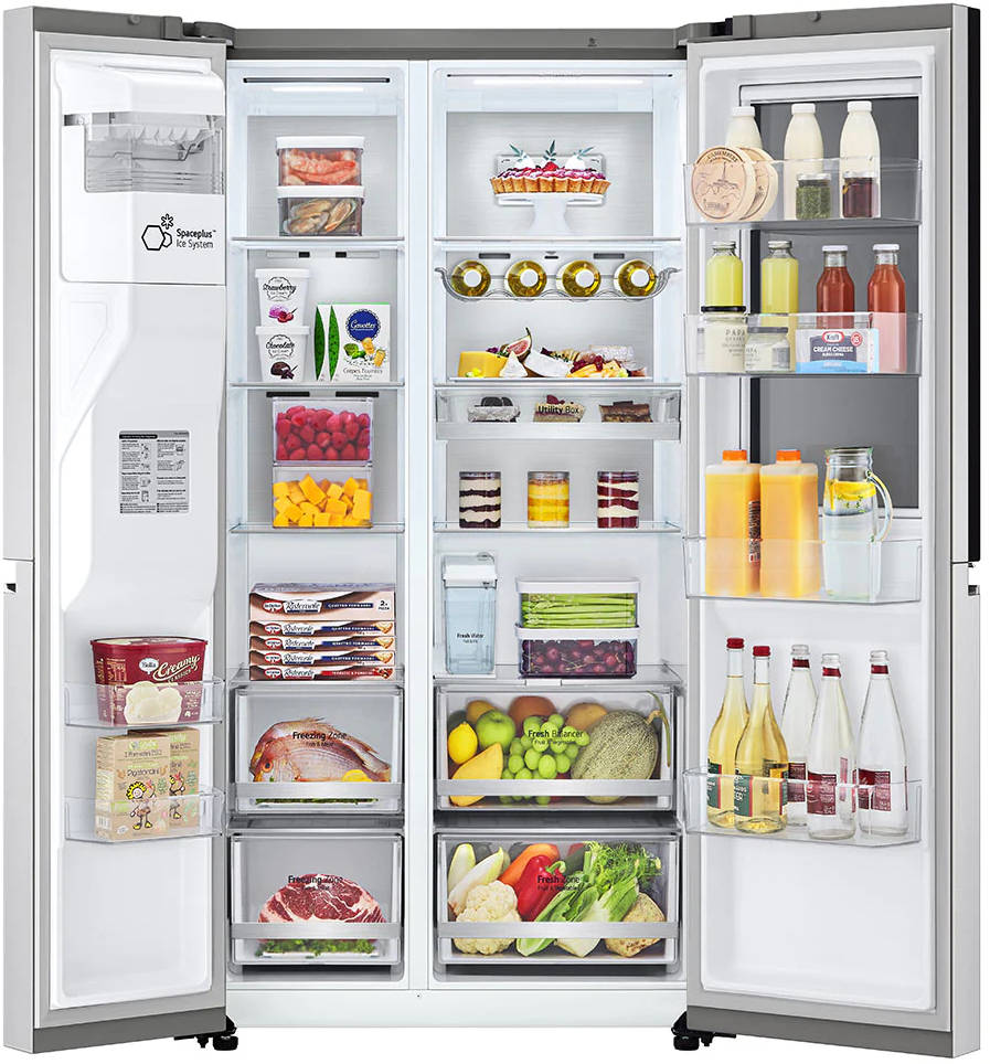 GC-X257CSES 674 L Inverter Frost Free Side By Side Door Refrigerator