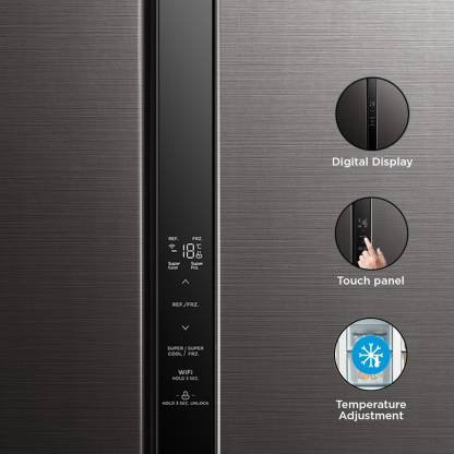 MDRS619FGG28IND 482 L Inverter Frost Free Side By Side Door Refrigerator
