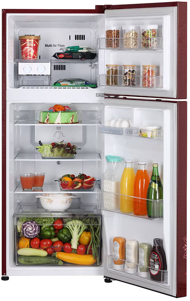 GL-N292RRRY 260 L 2 Star Inverter Frost Free Double Door Refrigerator