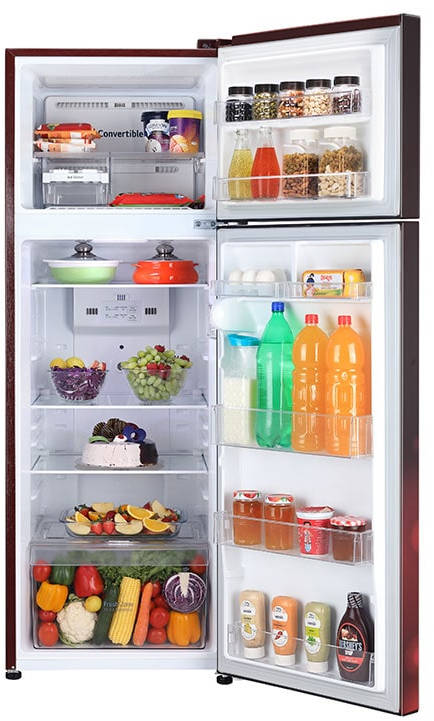 GL-S322RSCX 308 L 3 Star Inverter Frost Free Double Door Refrigerator