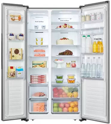 RS564N4SSNW 564 L Inverter Frost Free Side By Side Door Refrigerator