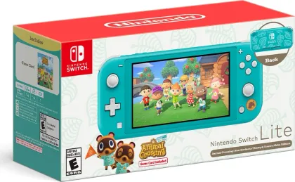 Switch Lite - Animal Crossing: New Horizons Bundle