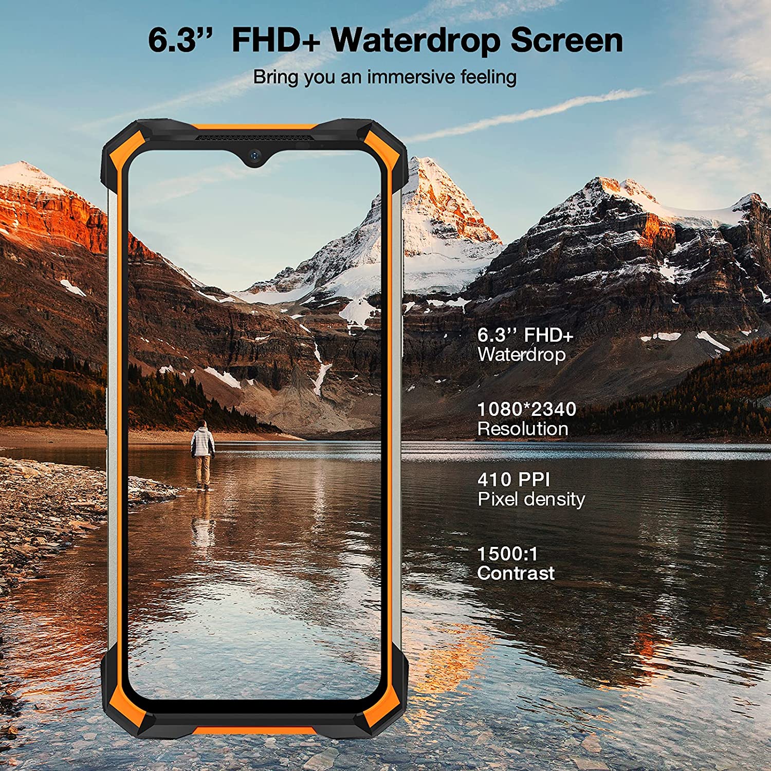 S88 Plus 8 GB RAM 128 GB Storage Orange