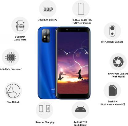 X21 2 GB RAM 32 GB Storage Blue
