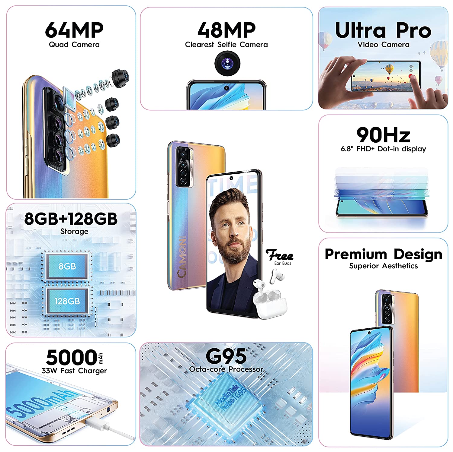 Tecno Camon 17 Pro 6