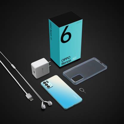 OPPO Reno6 5G 8 GB RAM 128 GB Storage Blue