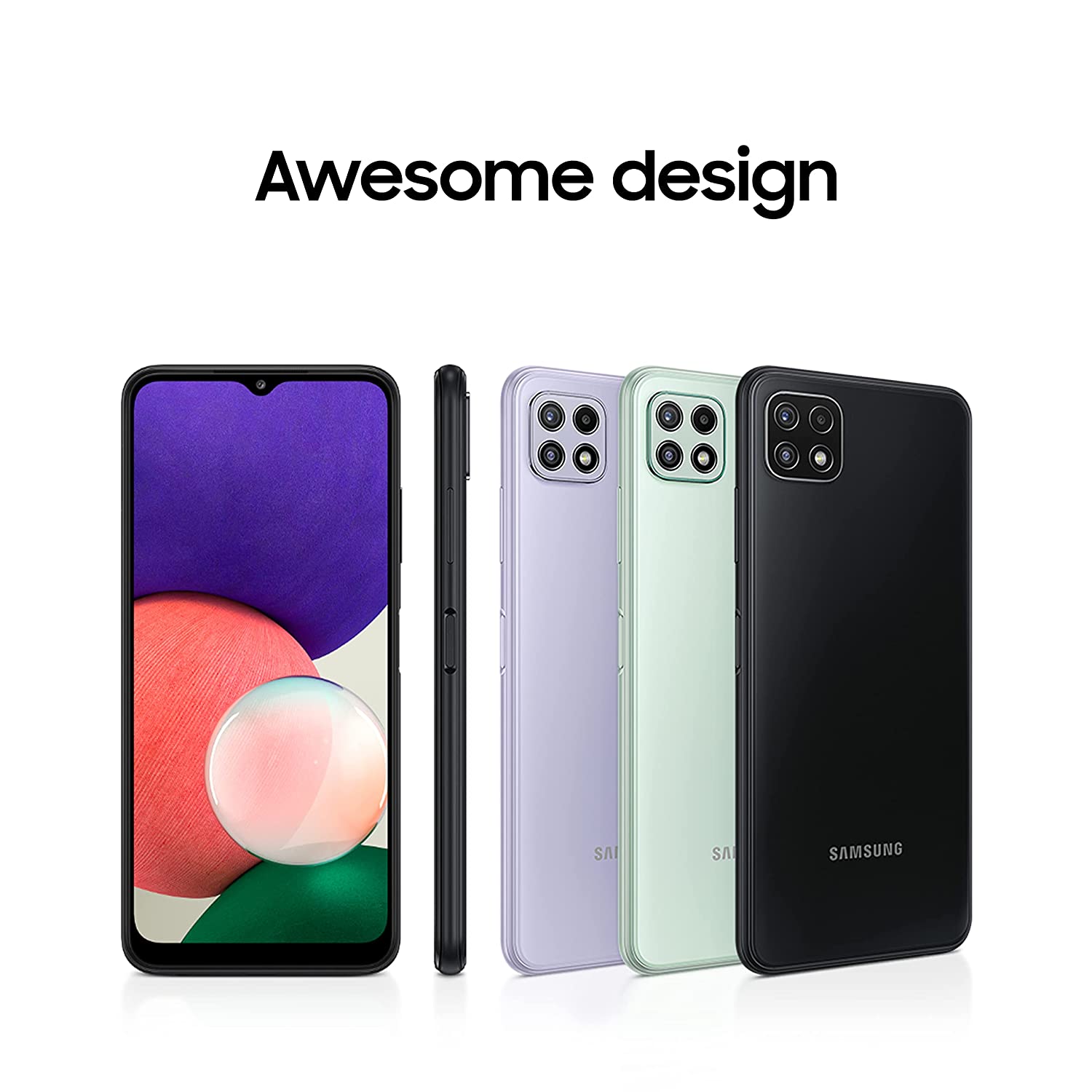 Galaxy A22 5G 6 GB RAM, 128 GB Storage Blue
