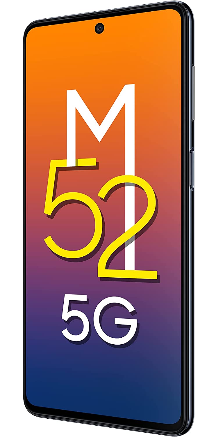 Galaxy M52 5G 6 GB RAM 128 GB Storage Black