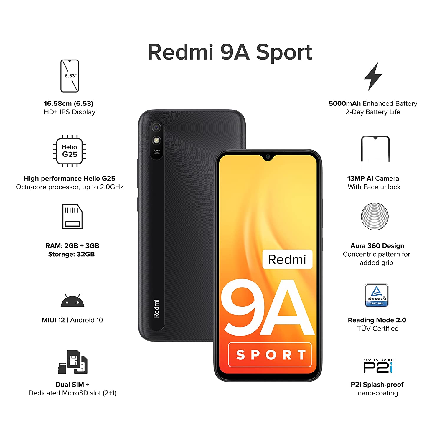 Xiaomi Redmi 9A Sport