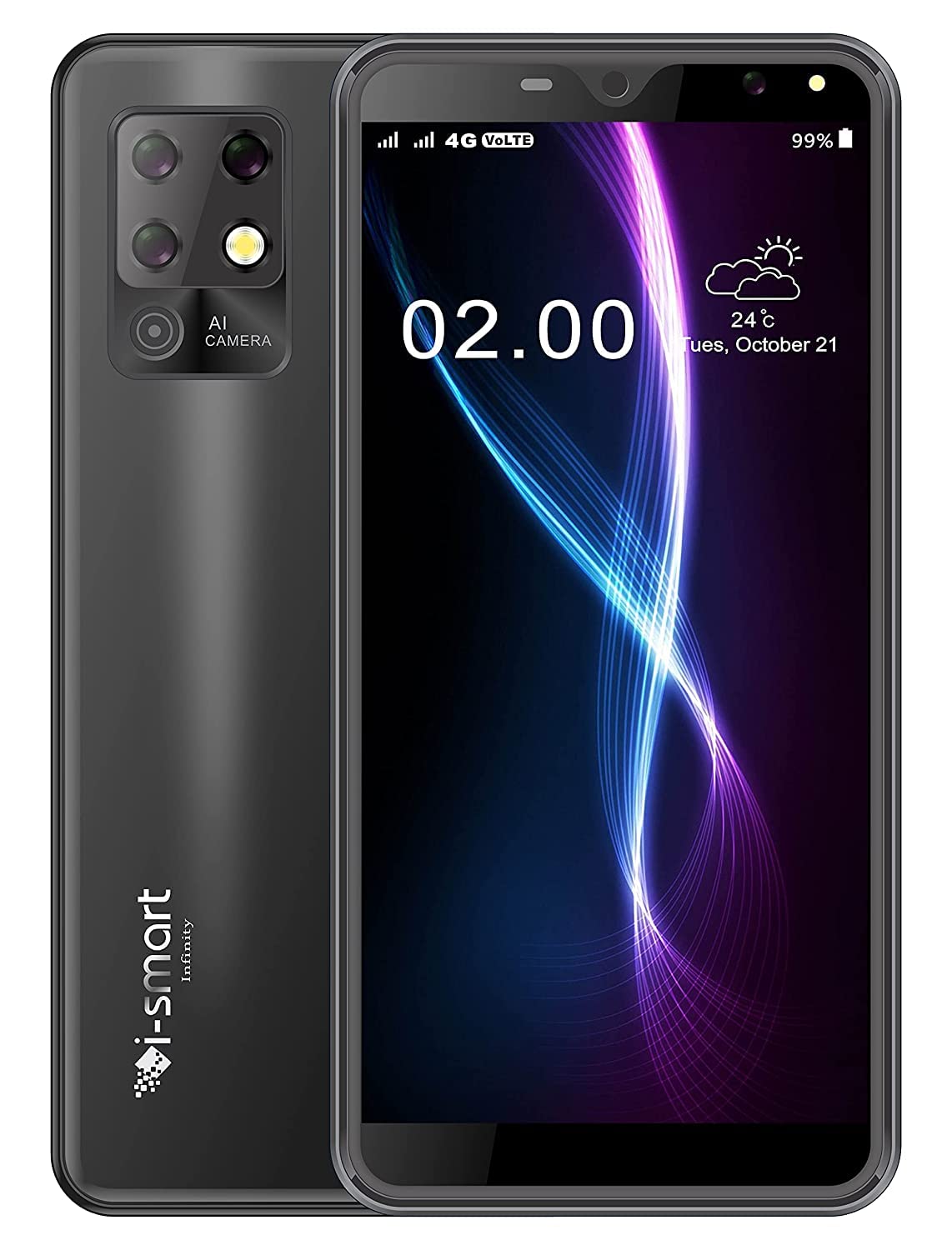 i1 Infinity 2 GB RAM 16 GB Storage Black