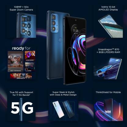 Edge 20 Pro 8 GB RAM 128 GB Storage Black
